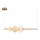 Azzardo - Verre de rechange pour suspension SANDRA blanc - petit d. 15 cm