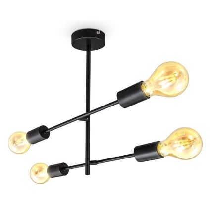 B.K. Licht 1343 - Suspension 4xE27/60W/230V