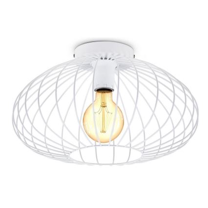 B.K. Licht 1399 - Plafonnier RETRO 1xE27/40W/230V blanc