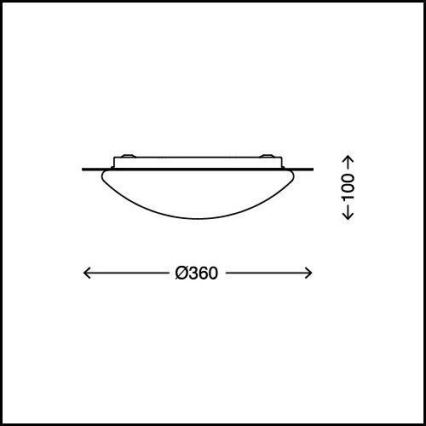 B.K.Licht BKL1025 - Plafonnier dimmable LED RGB salle de bain LED/12W/230V IP44+télécommande