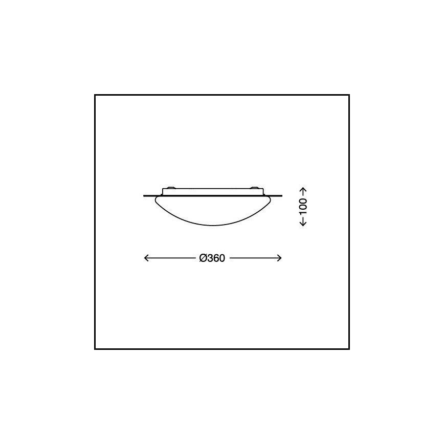 B.K.Licht BKL1025 - Plafonnier dimmable LED RGB salle de bain LED/12W/230V IP44+télécommande