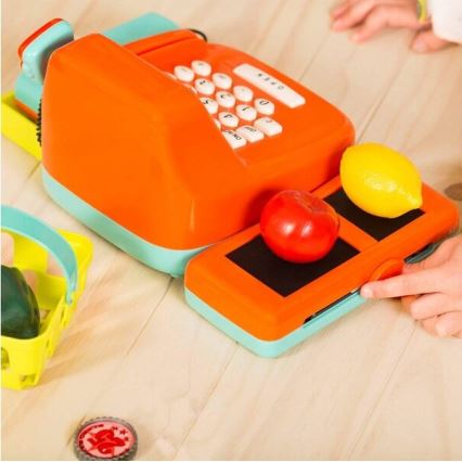 B-Toys - Caisse enregistreuse enfant avec bruits et calculette