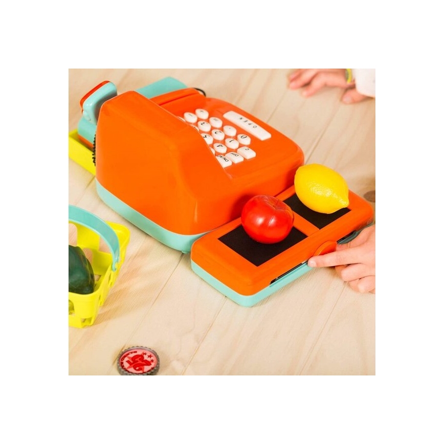 B-Toys - Caisse enregistreuse enfant avec bruits et calculette