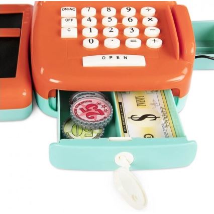 B-Toys - Caisse enregistreuse enfant avec bruits et calculette