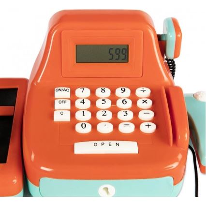 B-Toys - Caisse enregistreuse enfant avec bruits et calculette