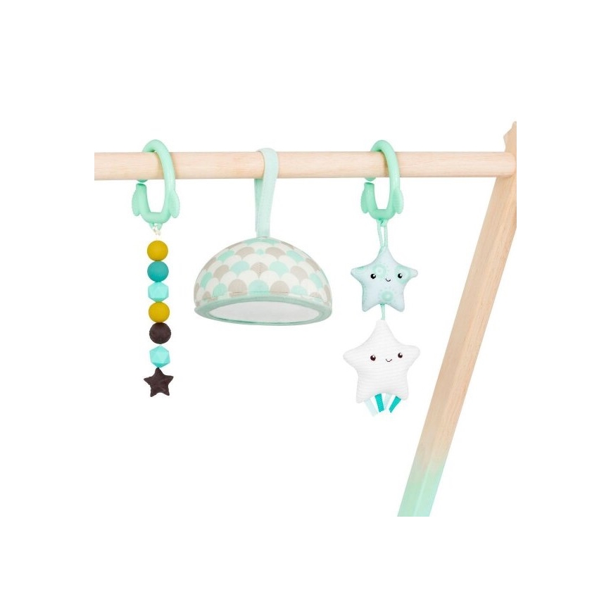 B-Toys - Couverture de jeu enfant avec trapèze Starry Sky pin