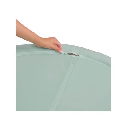 B-Toys - Droog zwembad voor kinderen met speelballen diameter 89 cm grijs/turquoise