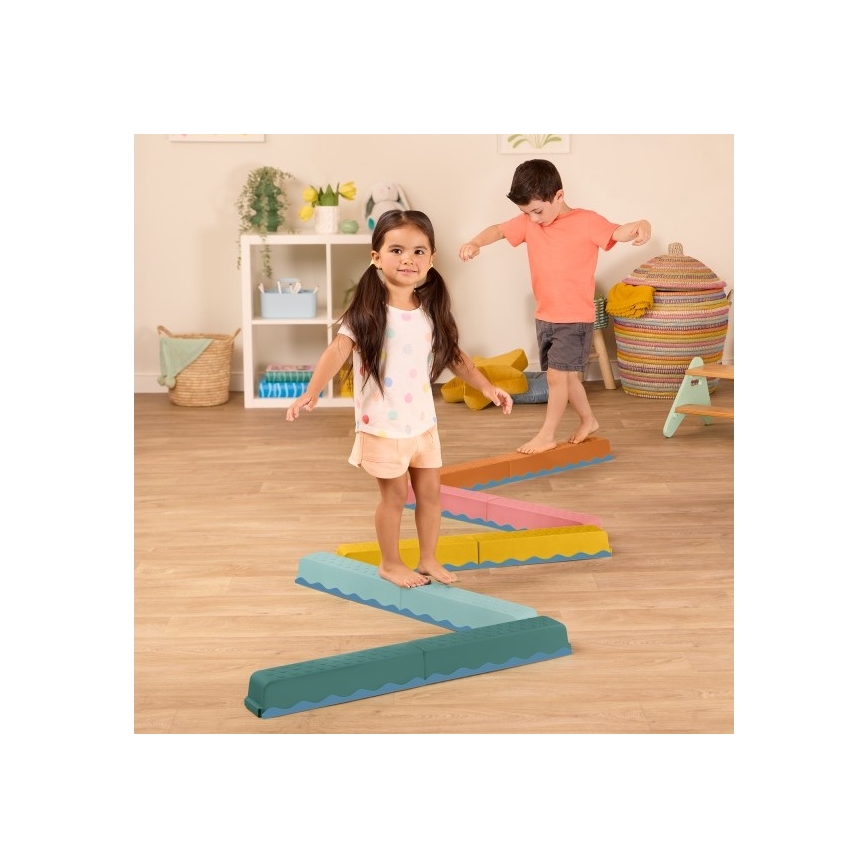 B-Toys - Hindernisbaan BALANCE & HOP 10 st.