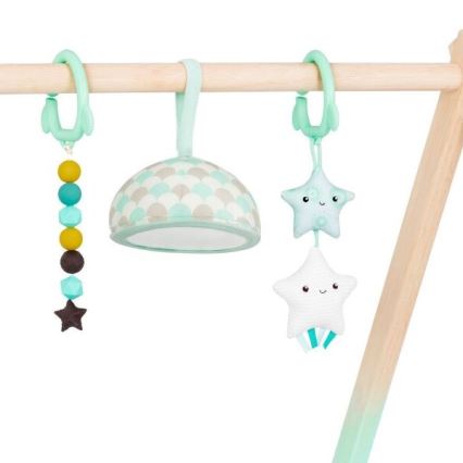 B-Toys - Kinderdeken om mee te spelen met een trapeze Starry Sky grenen