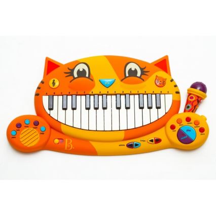 B-Toys - Kinderpiano met microfoon Cat 4xAA