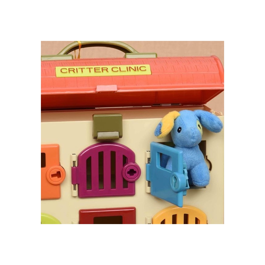 B-Toys - Mallette de vétérinaire Critter Clinic