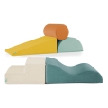 B-Toys - Schuimblokken voor kinderen MAXI WONDERSHAPES 5 st.