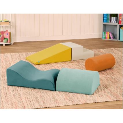B-Toys - Schuimblokken voor kinderen MAXI WONDERSHAPES 5 st.