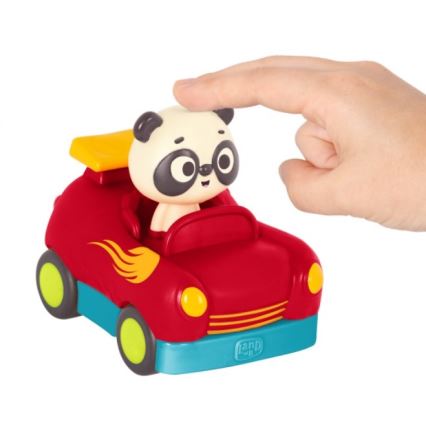 B-Toys - Voiture avec télécommande Panda Bingo 4xAA + 2xAAA