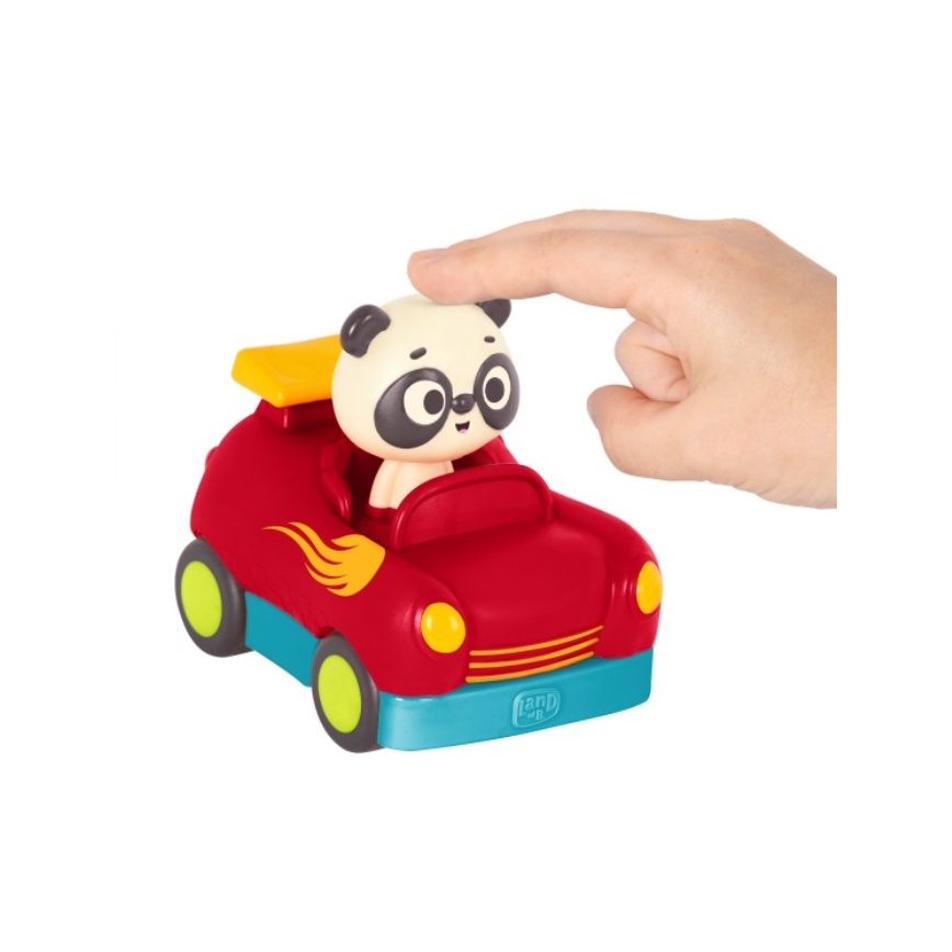 B-Toys - Voiture avec télécommande Panda Bingo 4xAA + 2xAAA