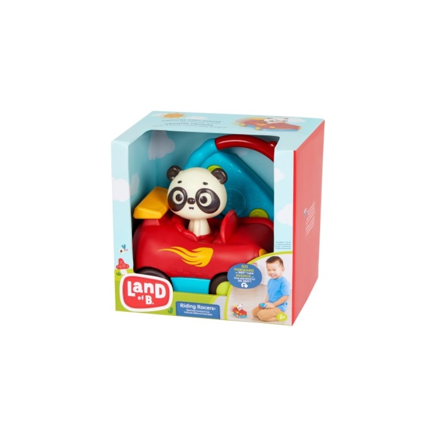 B-Toys - Voiture avec télécommande Panda Bingo 4xAA + 2xAAA