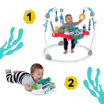 Baby Einstein - Château gonflable 2en1 OCEAN EXPLORERS 3xAA