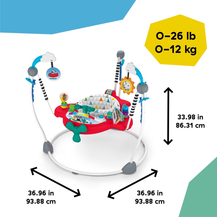 Baby Einstein - Château gonflable 2en1 OCEAN EXPLORERS 3xAA