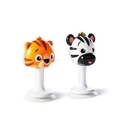 Baby Einstein - Coussin de chaise de salle à manger avec 2 jouets 2en1 DINE&DISCOVER