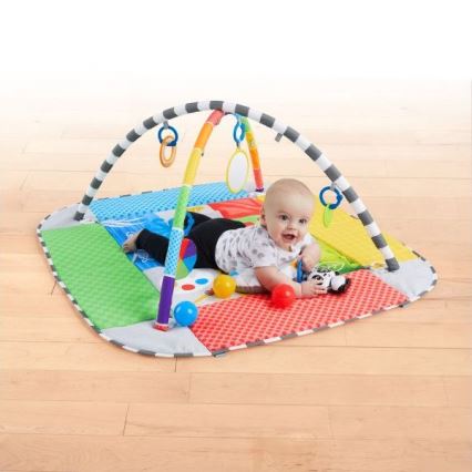 Baby Einstein - Couverture de jeu enfant 5en1 PATCH'S COLOR PLAYSPACE 3xAAA