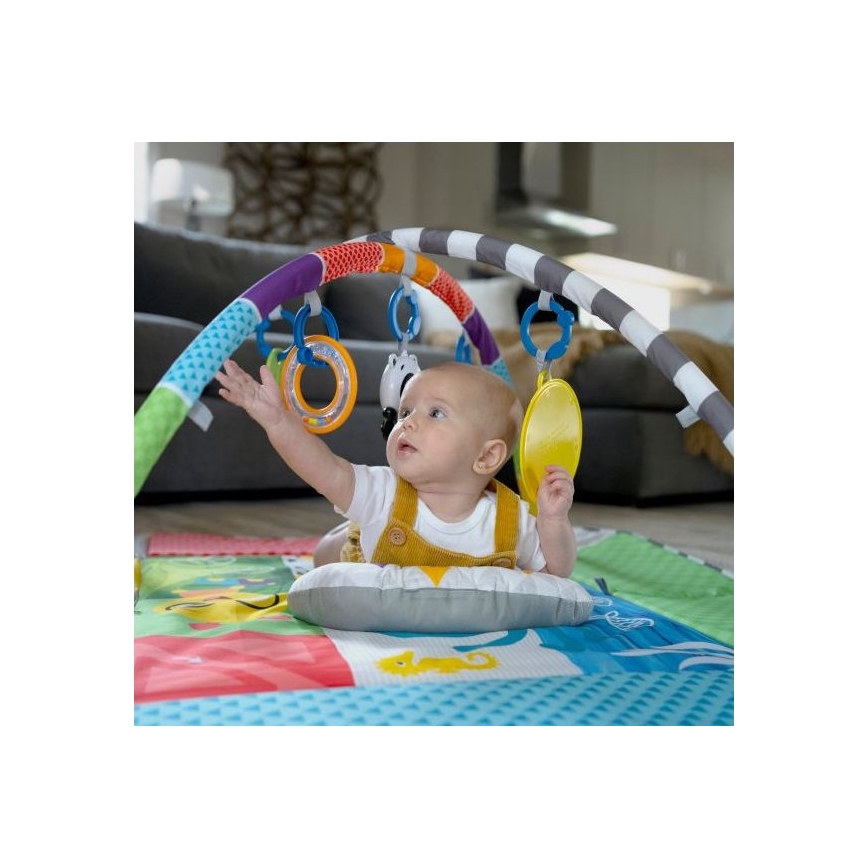 Baby Einstein - Couverture de jeu pour enfant 5en1 PATCH'S COLOR PLAYSPACE