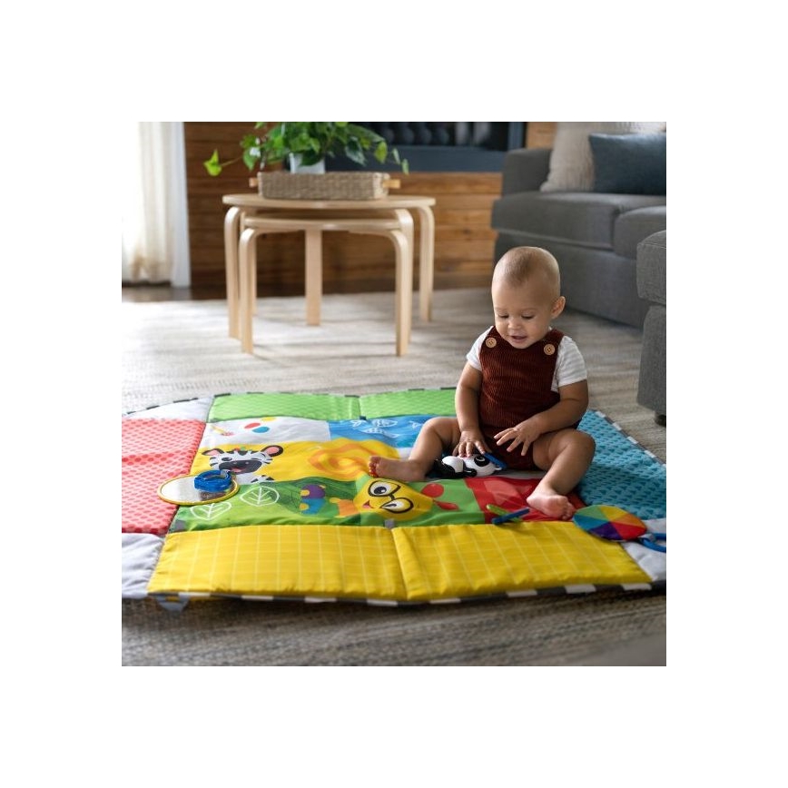 Baby Einstein - Couverture de jeu pour enfant 5en1 PATCH'S COLOR PLAYSPACE