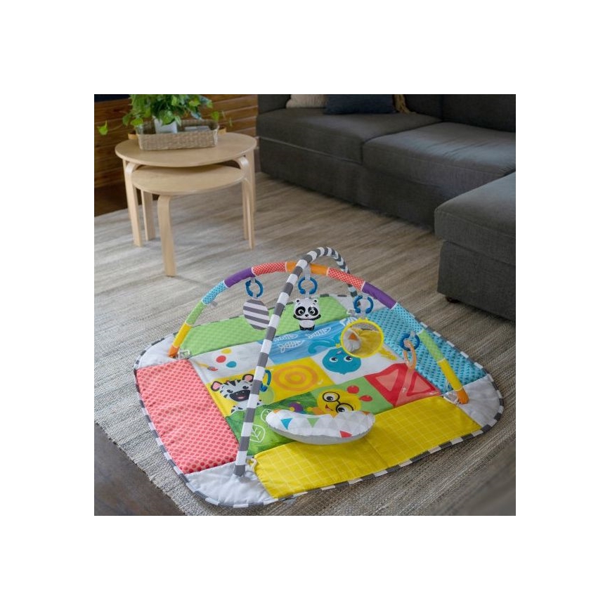 Baby Einstein - Couverture de jeu pour enfant 5en1 PATCH'S COLOR PLAYSPACE