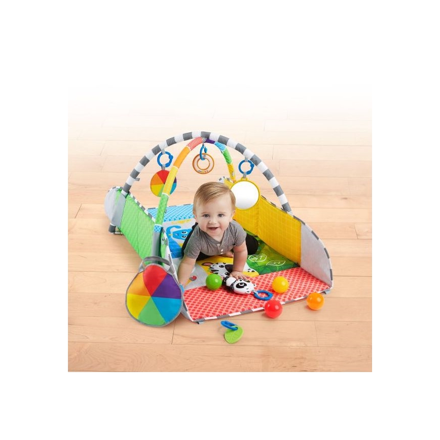 Baby Einstein - Couverture de jeu pour enfant 5en1 PATCH'S COLOR PLAYSPACE