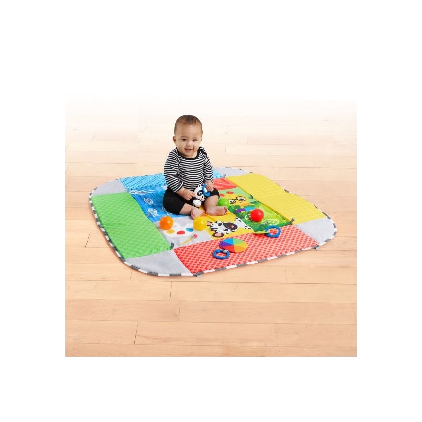 Baby Einstein - Couverture de jeu pour enfant 5en1 PATCH'S COLOR PLAYSPACE