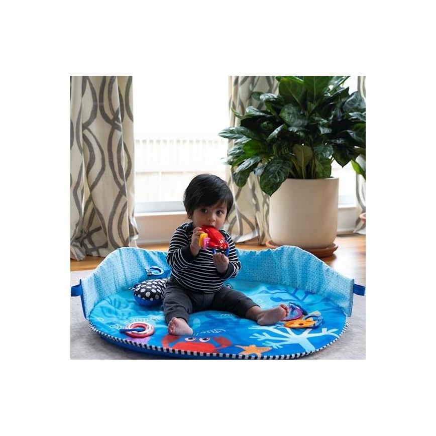 Baby Einstein - Couverture d'éveil pour enfant NEPTUNE UNDER THE SEA