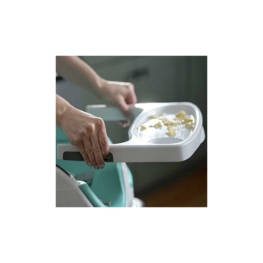 Baby Einstein - Eetkamerstoelkussen met 2 speeltjes 2in1 DINE&DISCOVER