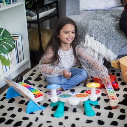 Baby Einstein - Houten muziekspeeltje MAGIC TOUCH gitaar, 3x AA-batterijen