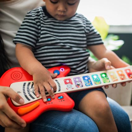 Baby Einstein - Houten muziekspeeltje MAGIC TOUCH gitaar, 3x AA-batterijen