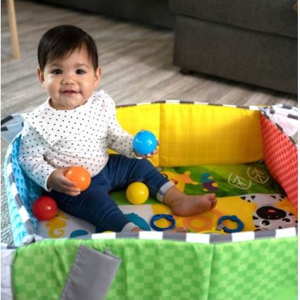 Baby Einstein - Kinderdeken om mee te spelen 5in1 PATCH'S COLOR PLAYSPACE 3xAAA