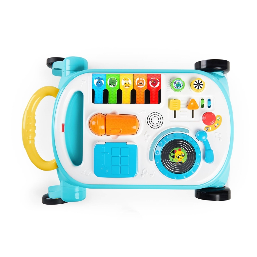 Baby Einstein - Loopwagentje met activiteiten 4in1 MUSICAL MIX ‘N ROLL 3xAA