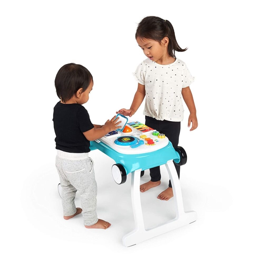 Baby Einstein - Loopwagentje met activiteiten 4in1 MUSICAL MIX ‘N ROLL 3xAA