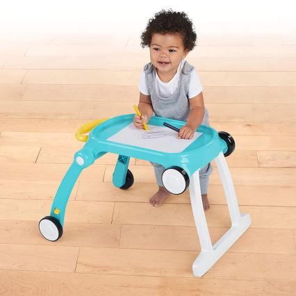 Baby Einstein - Loopwagentje met activiteiten 4in1 MUSICAL MIX ‘N ROLL 3xAA