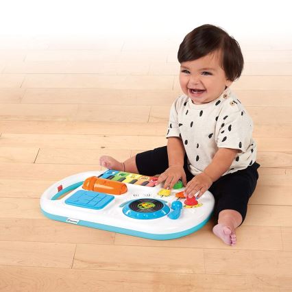 Baby Einstein - Loopwagentje met activiteiten 4in1 MUSICAL MIX ‘N ROLL 3xAA