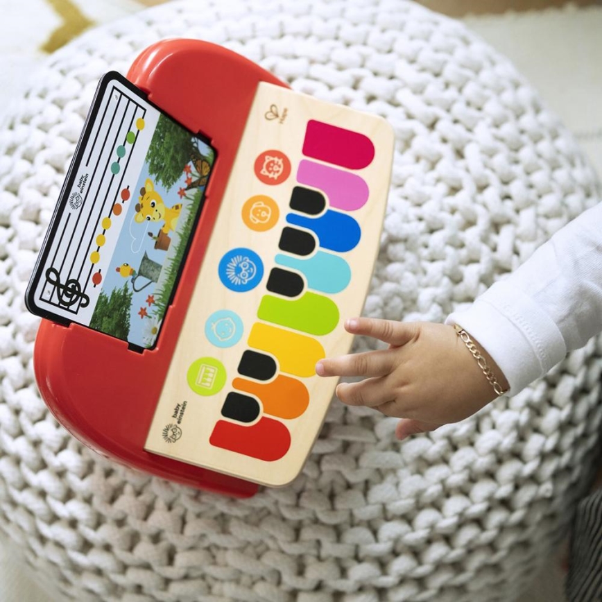 Baby Einstein - Piano musical en bois MAGIC TOUCH, 3 piles AA