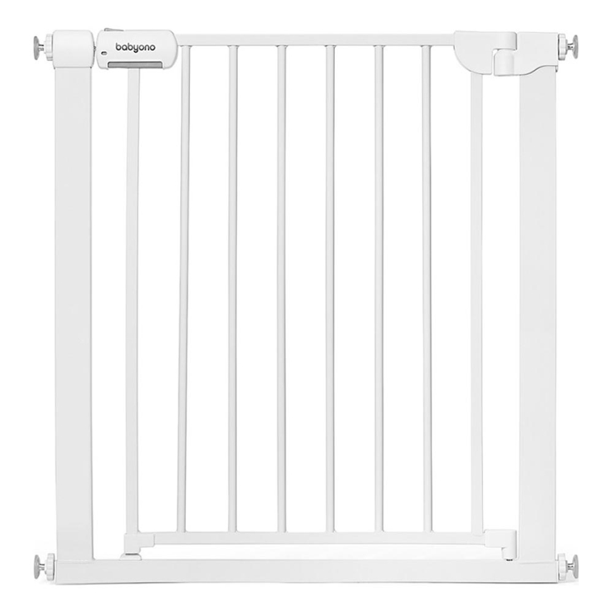BabyOno - Barrière de sécurité 75-96 cm blanche