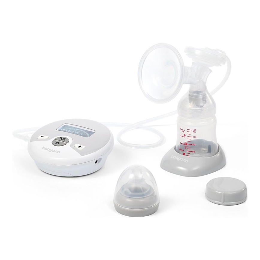 BabyOno - Elektrische borstkolf Nurse Pro 4xAA/6V 1000 mAh