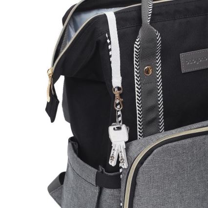 BabyOno - Sac à dos de rechange pour poussette Oslo Style noir