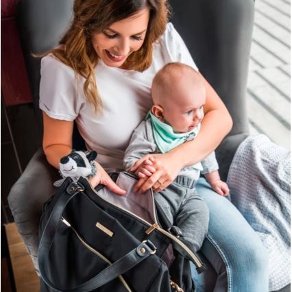 BabyOno - Sac à langer pour poussette Coco noir
