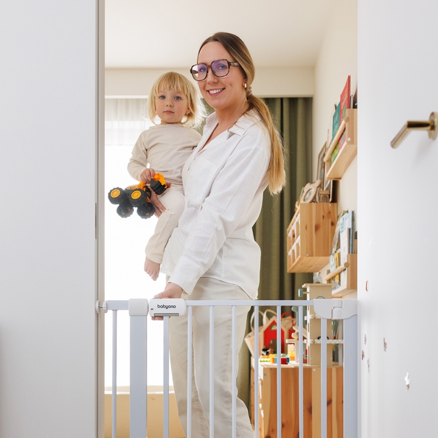 BabyOno - Veiligheidshekje 75-96 cm wit