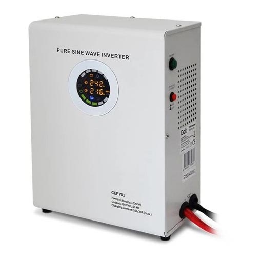 Back-upvoeding voor de muur 700W/1000VA zuivere sinusgolf