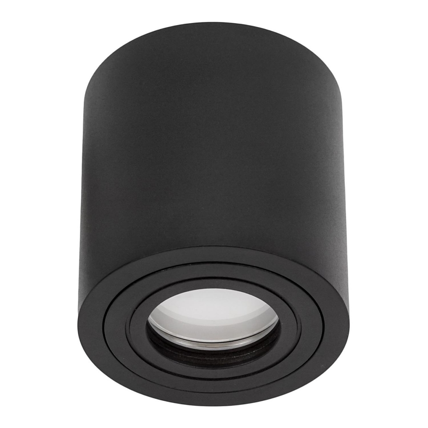 Badkamer inbouwspot CHLOE 1xGU10/30W/230V IP65 rond zwart