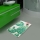 Badkamer mat GROEN 40x60 cm groen