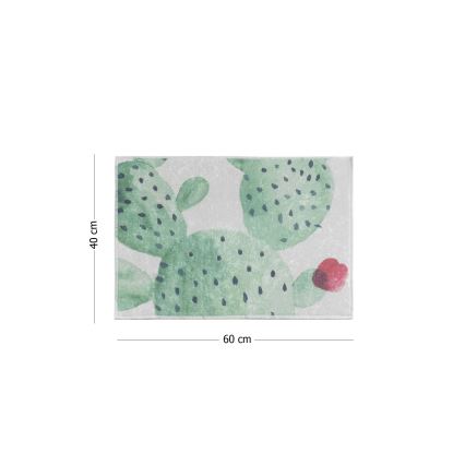 Badkamer mat GROEN 40x60 cm groen