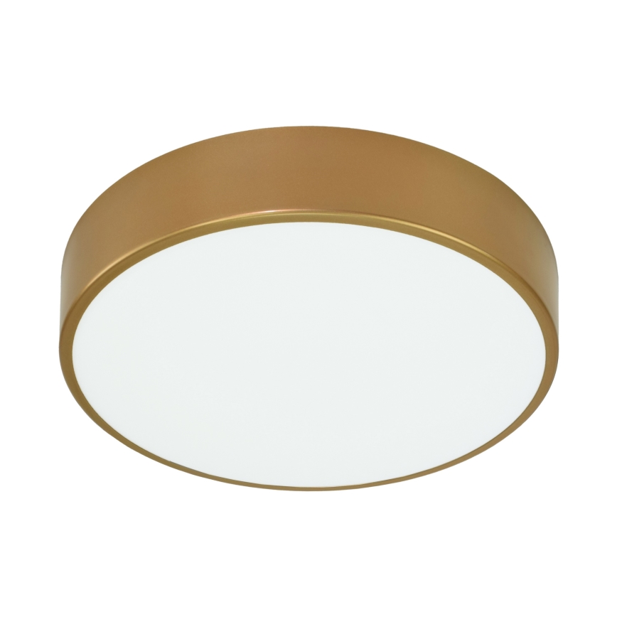 Badkamer Plafond Lamp CLEO 3xE27/24W/230V d. 40 cm goud IP54