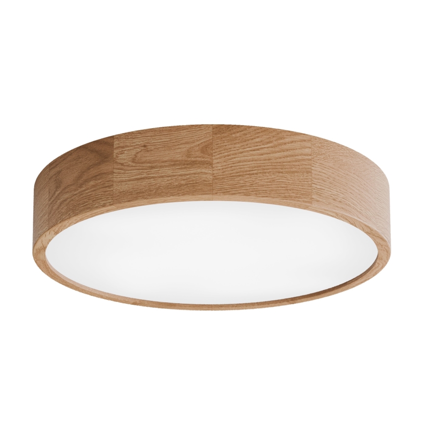 Badkamer plafondlamp CLEO 4xE27/24W/230V IP54 diameter 47,5 cm eiken